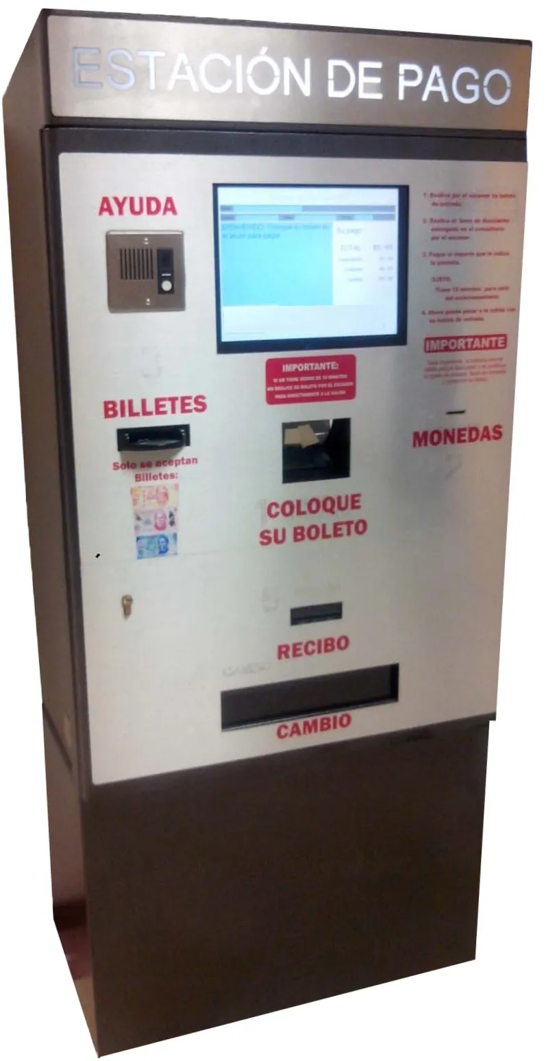 Cajero Automático para Estacionamientos