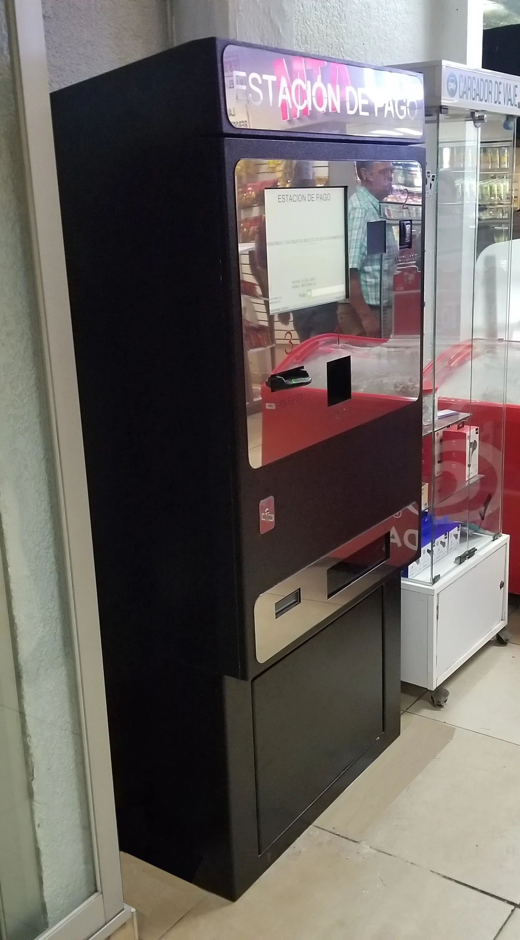 Cajero de pago para estacionamientos Q1000