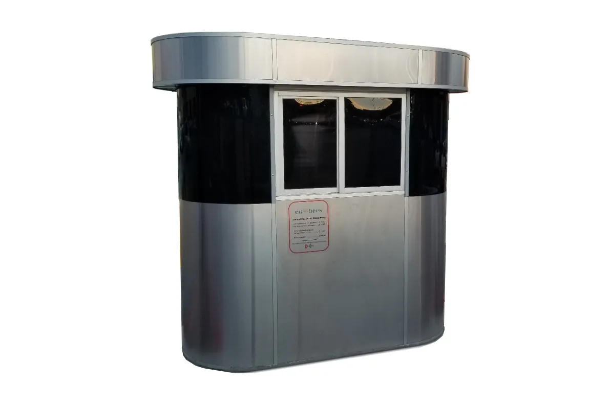 Caseta de acero inoxidable para cobro