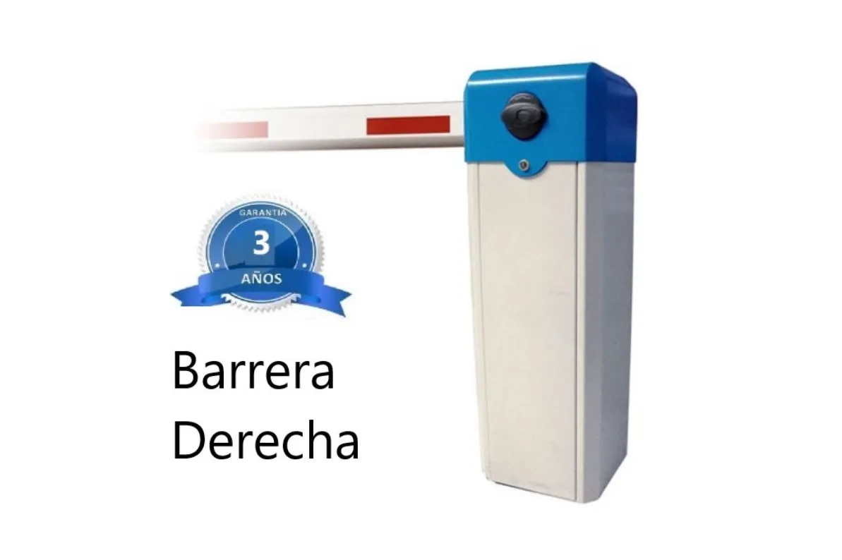 Barrera vehicular lado derecho o izquierdo