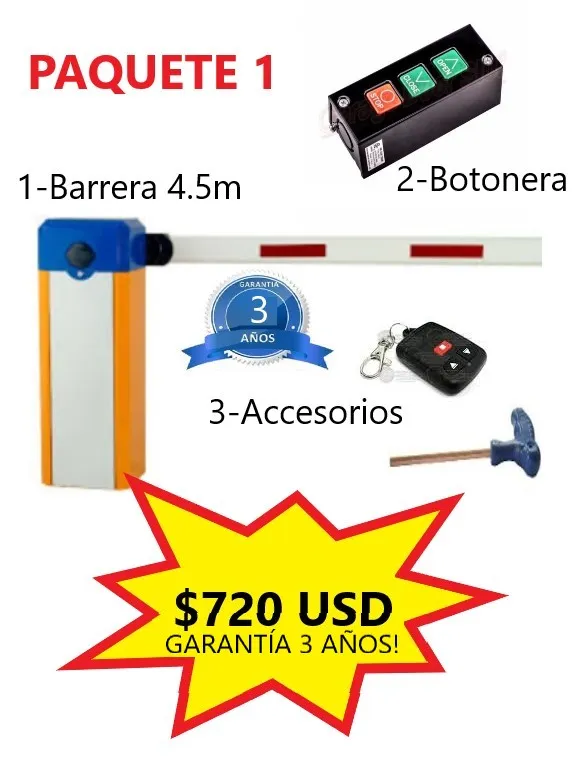 Plumas de acceso vehicular WeJoin